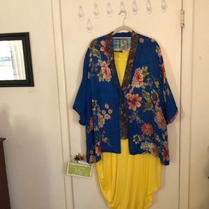 Johnny Was silky kimono